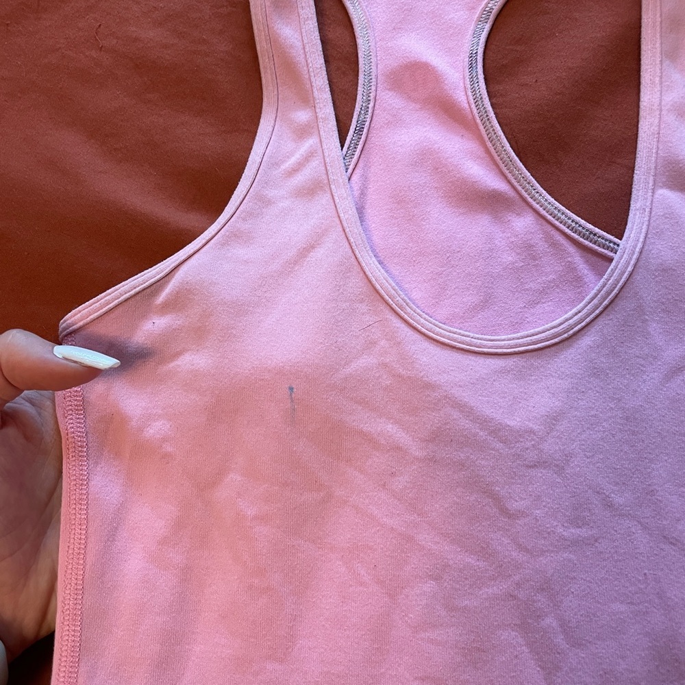 Lululemon Pink Racerback Tank Top - Picture 3 of 3